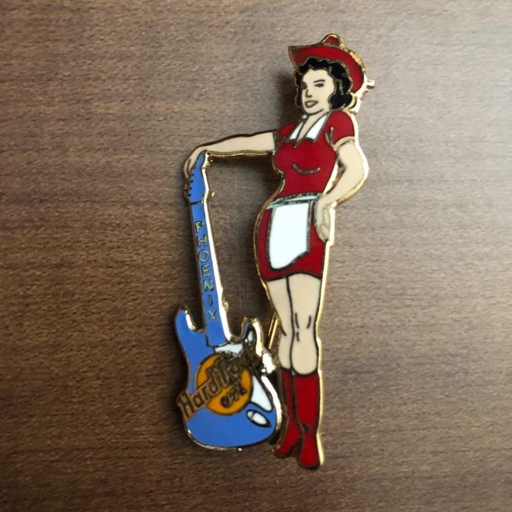 Hard Rock Cafe Phoenix,Az guitar pin